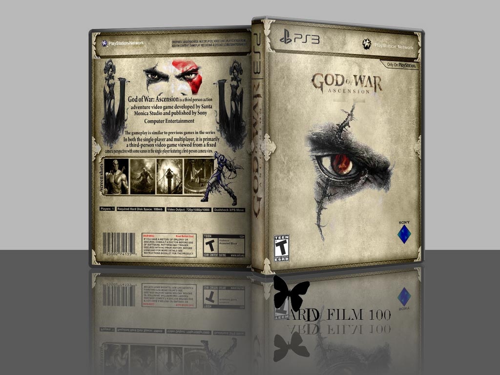 God of War :Ascension box cover