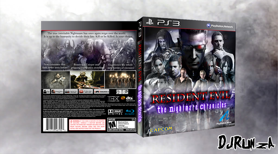 Resident Evil: The Nightmare Chronicles box cover