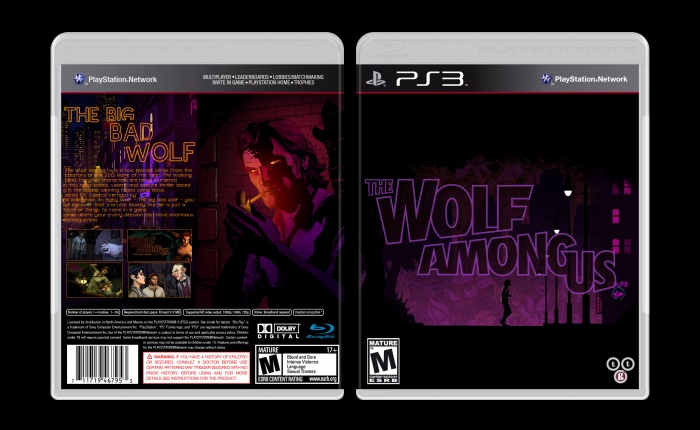 The Wolf Among Us episode 1 box art cover
