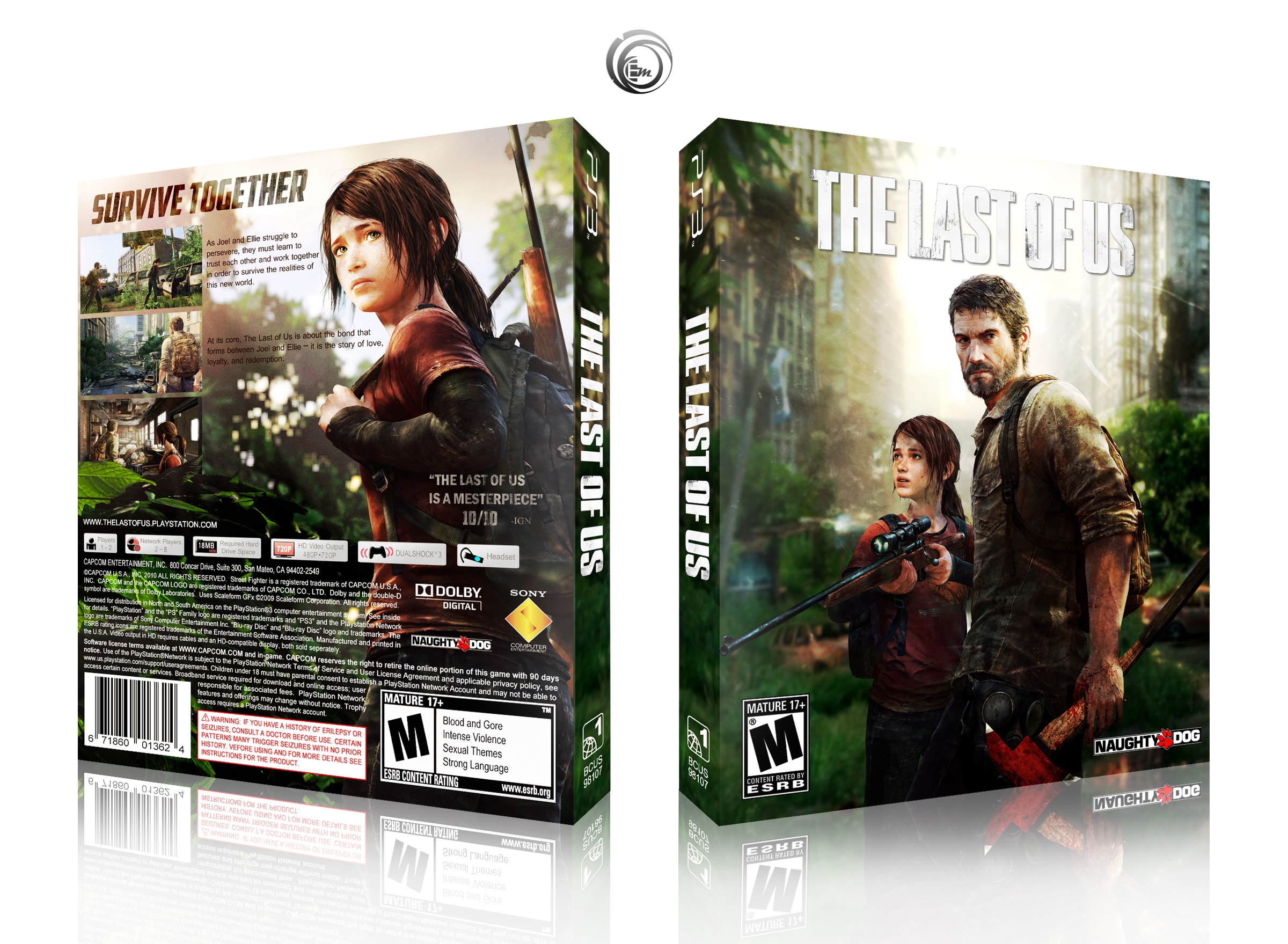 The Last of Us box cover