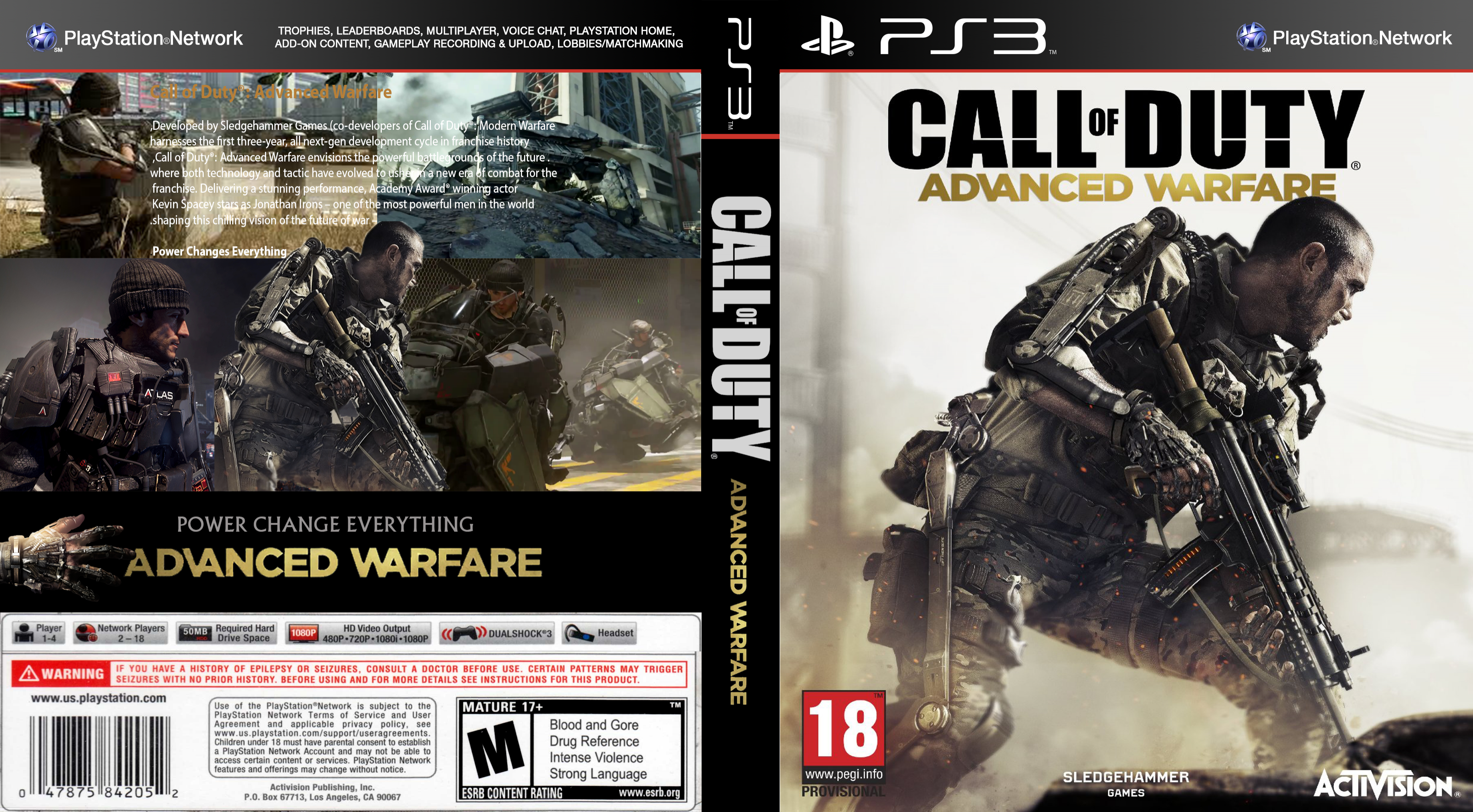 Call of Duty: Advanced Warfare - Ascendance Box Shot for PlayStation 3 -  GameFAQs