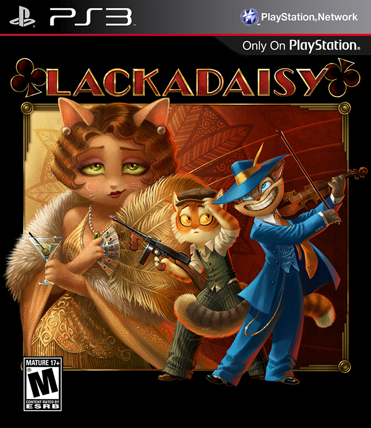 Lackadaisy: The Video Game box cover