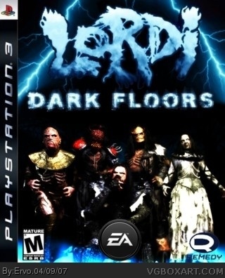 Lordi Dark Floors Playstation 3 Box Art Cover By Ervo