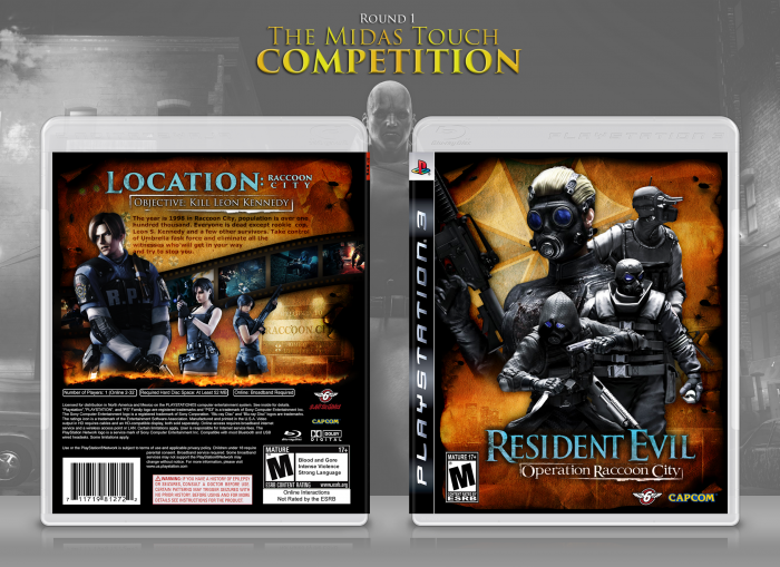 Resident Evil: Operation Raccoon City box art cover