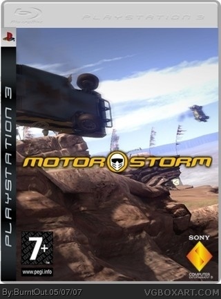 Motorstorm box cover