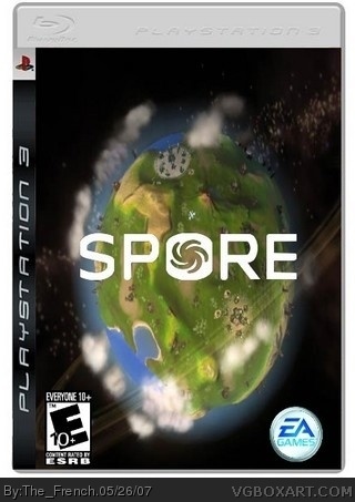 Spore PlayStation 3 Box Art [Deleted]