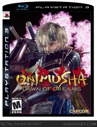 Onimusha Dawn of Dreams box cover