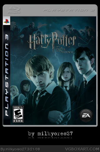 Harry Potter and the Order of the Phoenix box cover