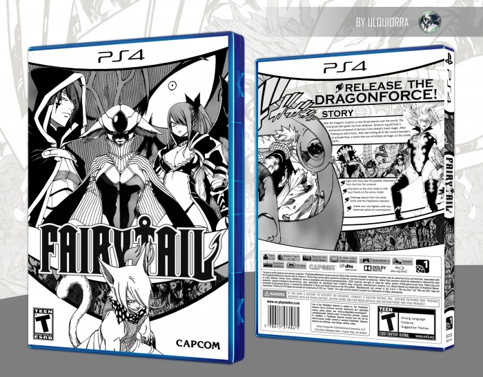 Fairy Tail PlayStation 4 Box Art Cover by Ulquiorra
