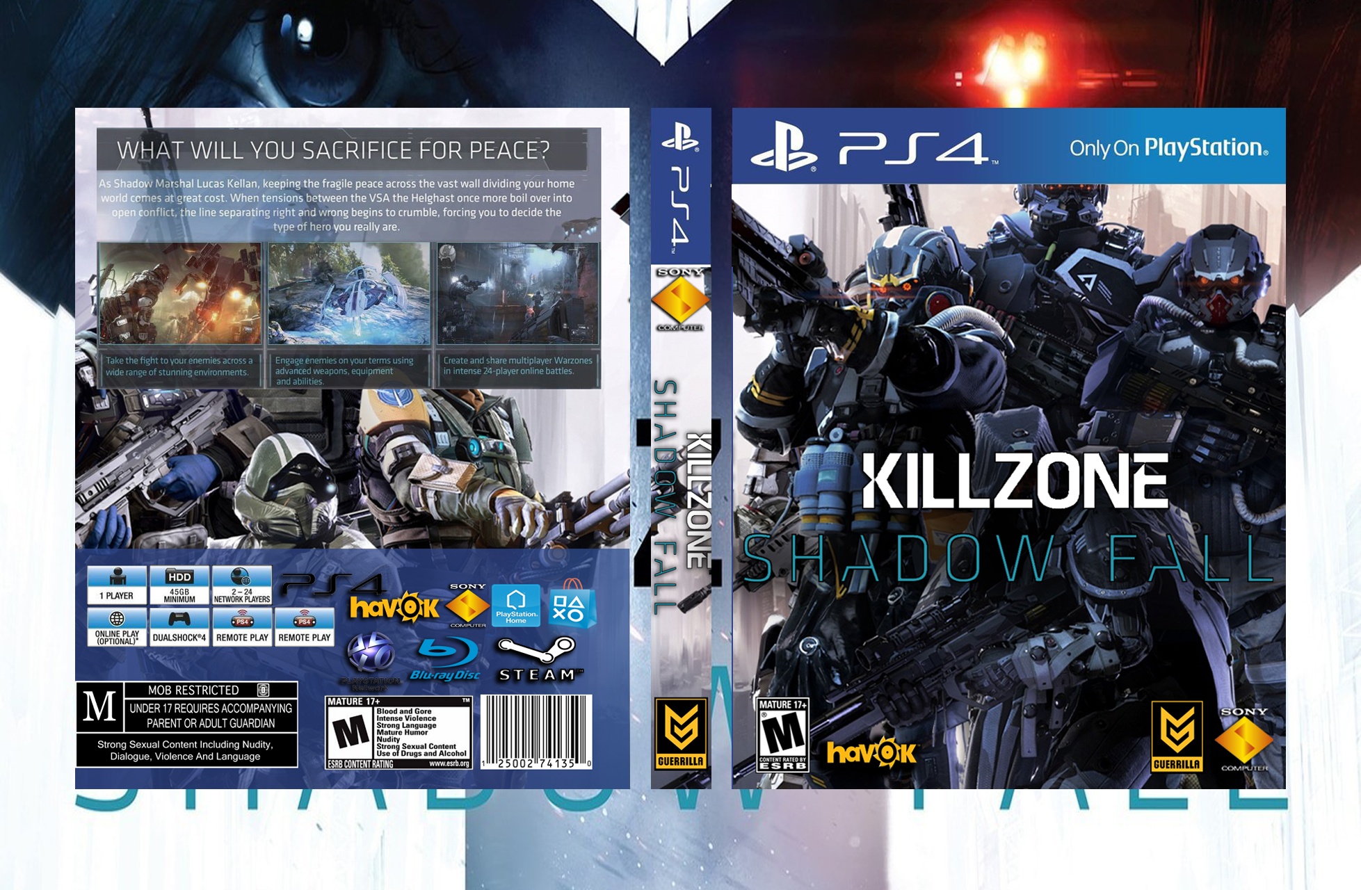 As requested, here are the custom printable game covers! PS4