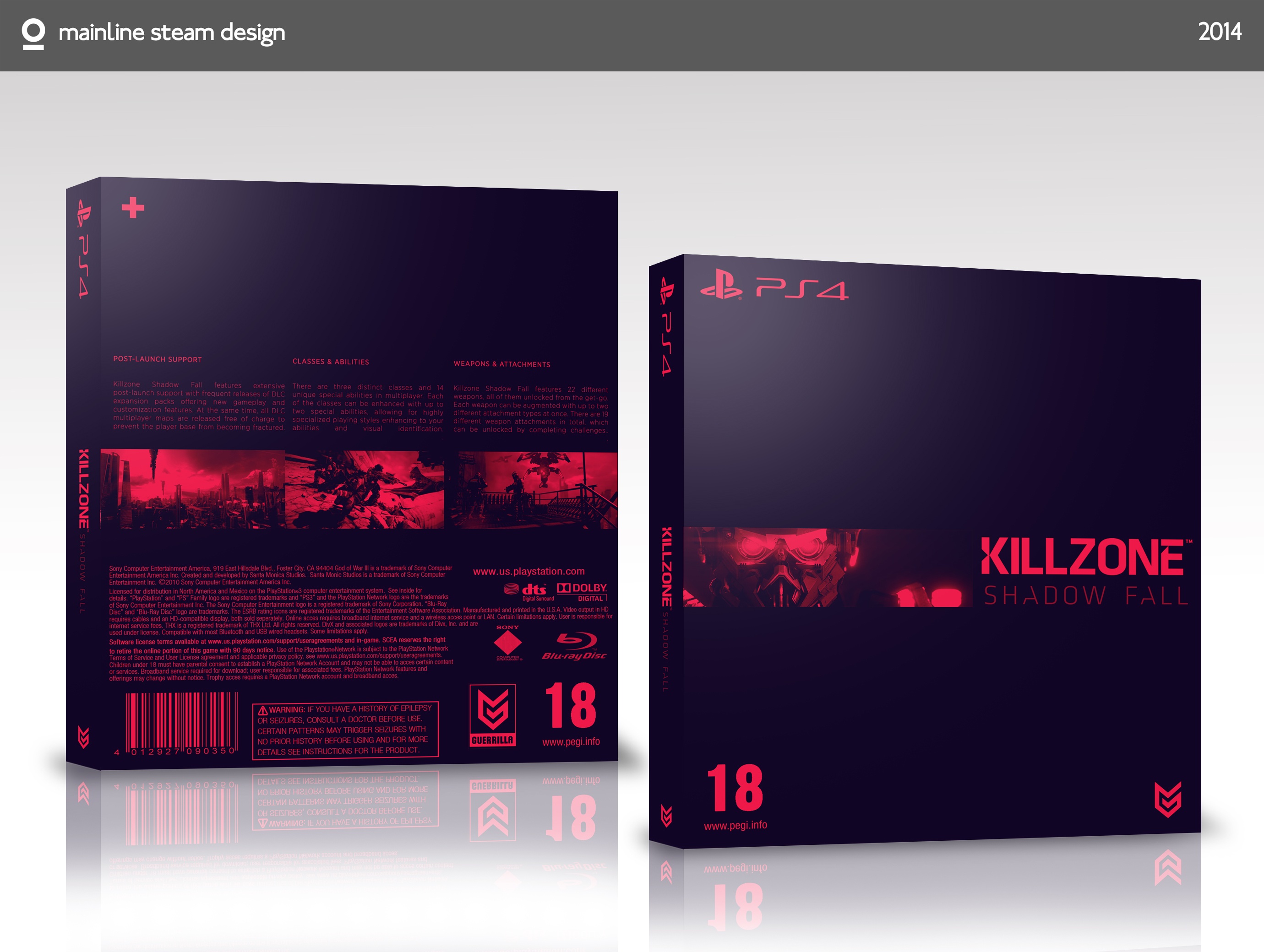 Killzone Shadow Fall box cover