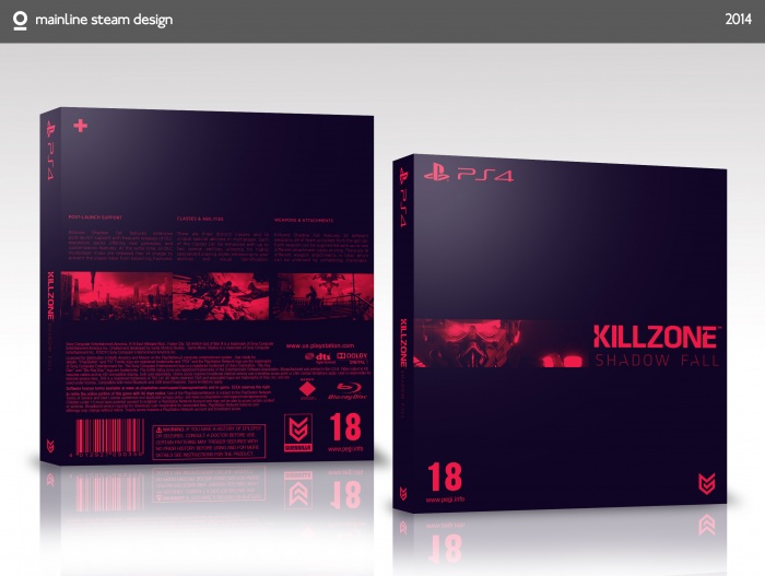 Killzone Shadow Fall box art cover