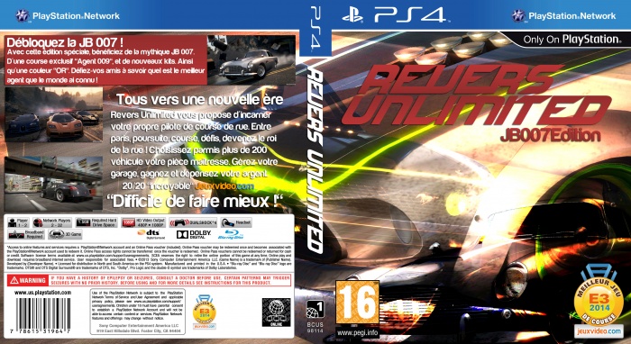 Revers : Unlimited - JB007 Edition box art cover
