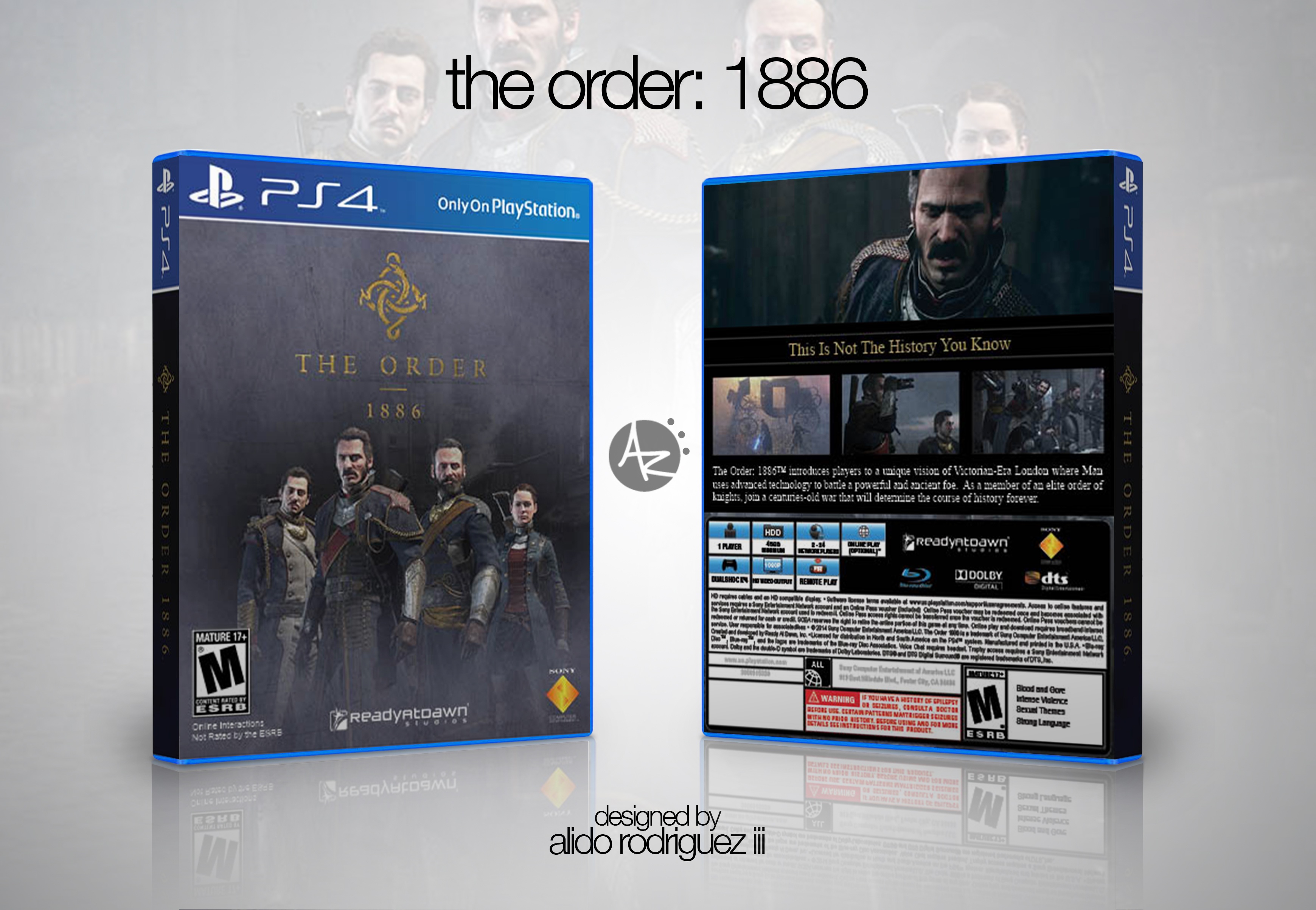 THE ORDER : 1886 box cover
