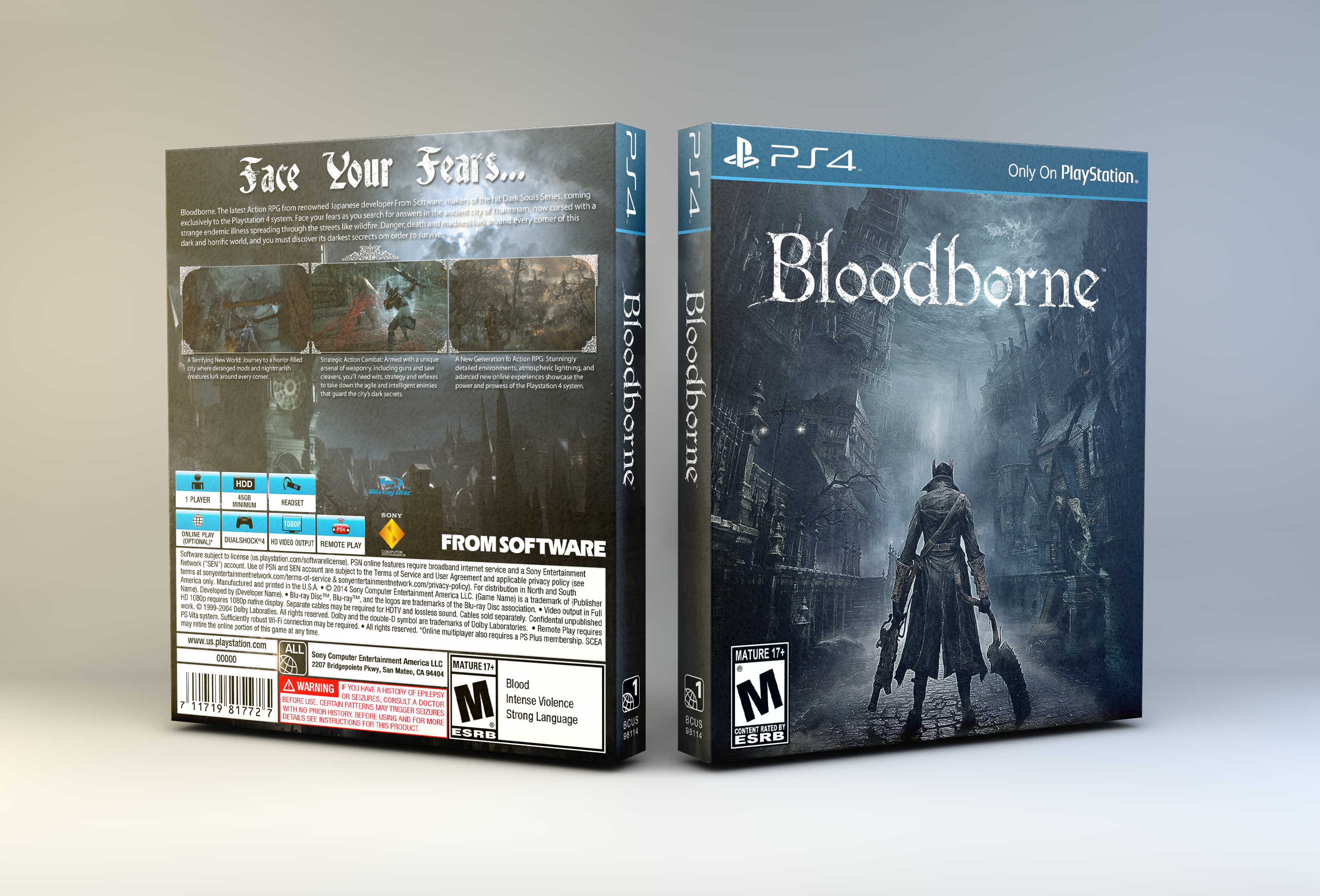 Bloodborne box cover