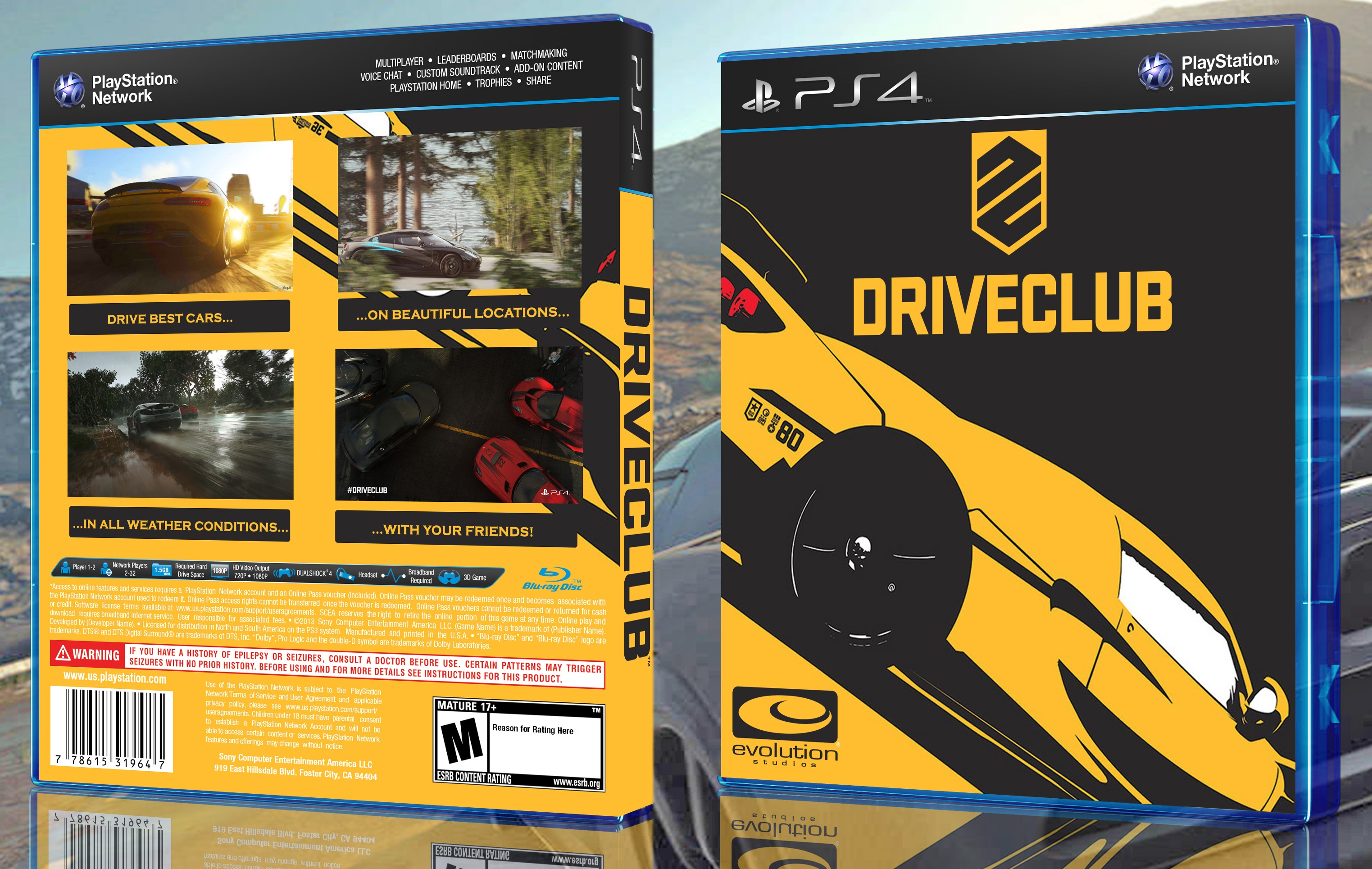 DriveClub box cover