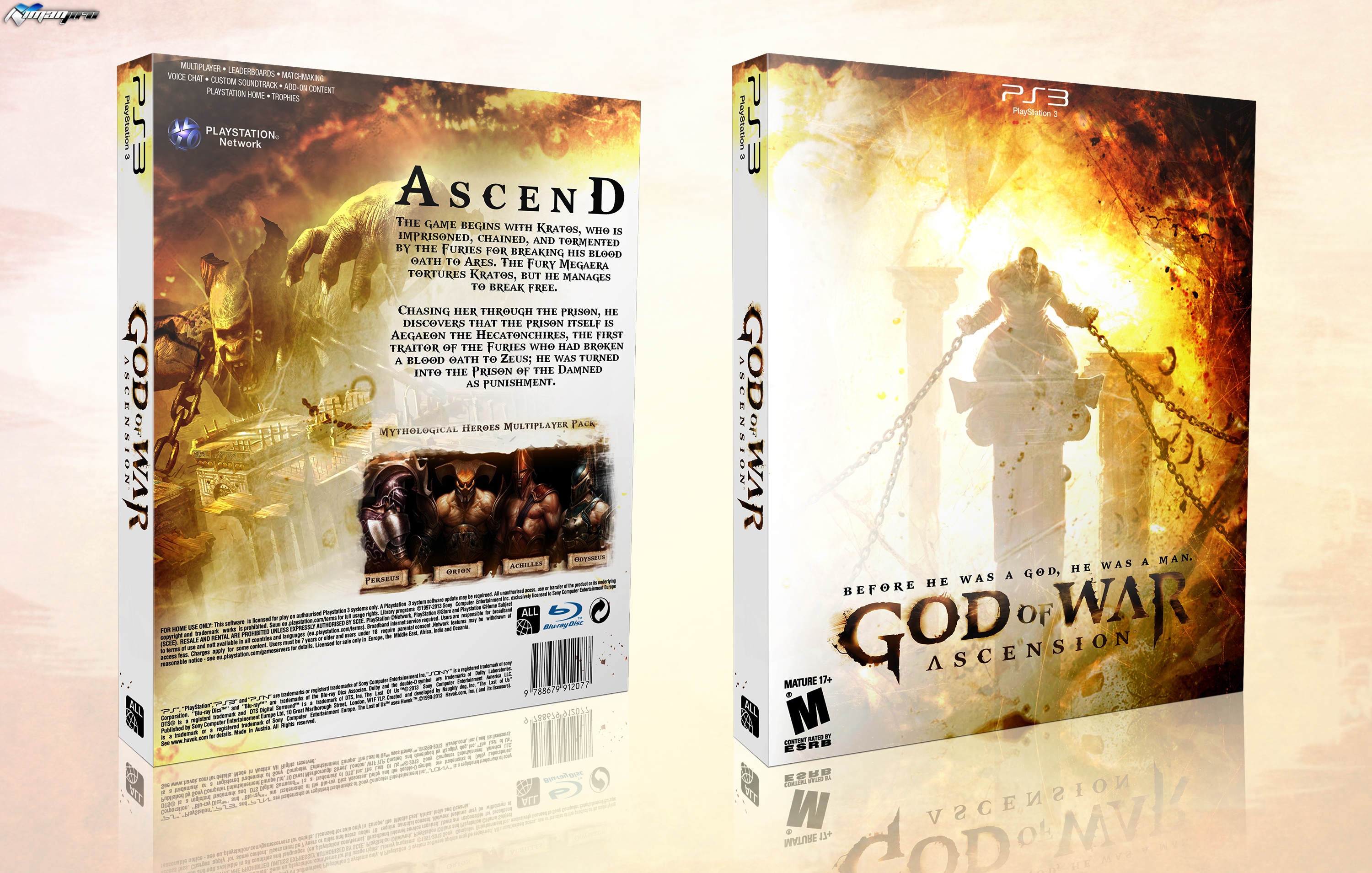 God of War : Ascension box cover