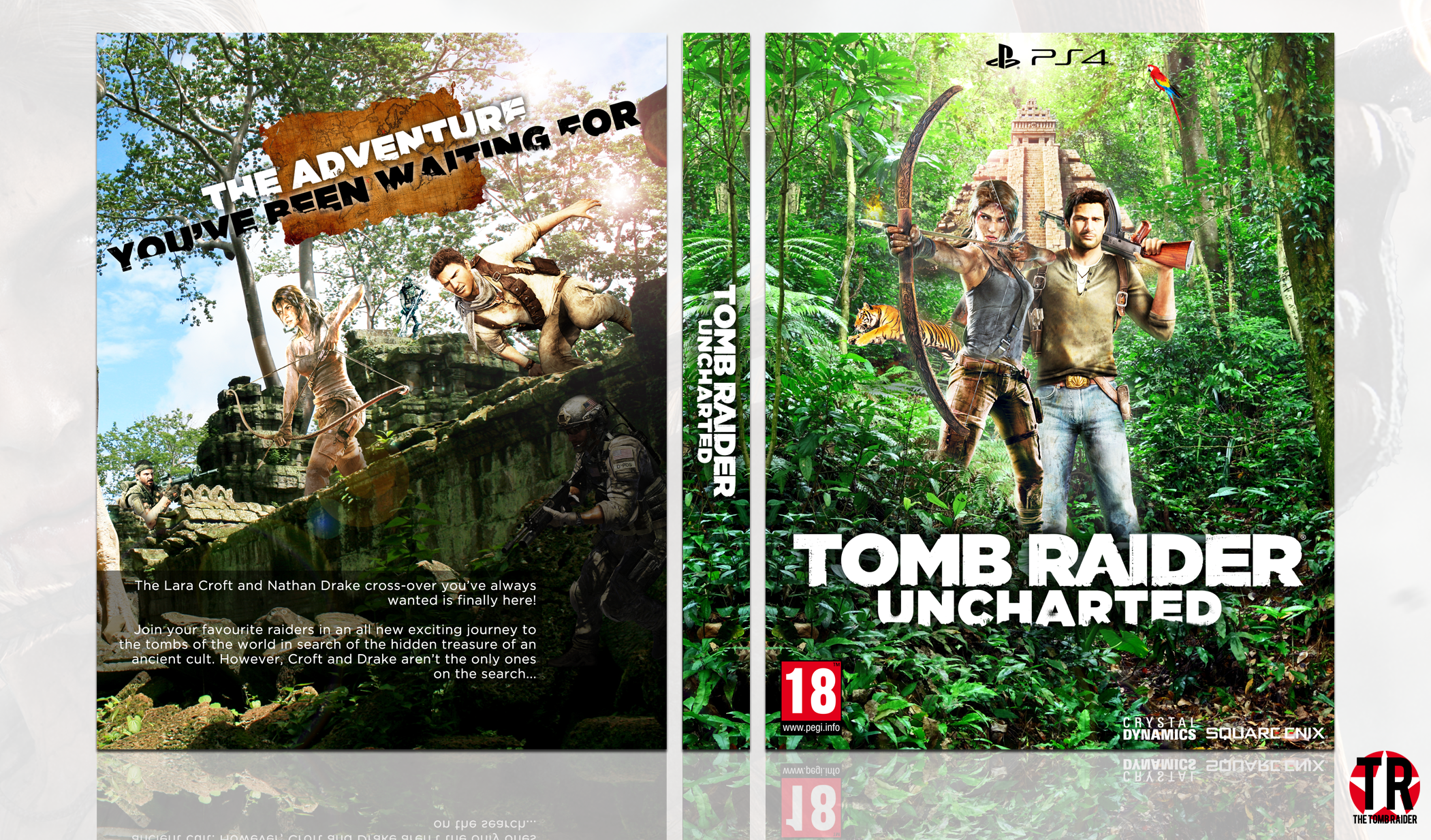 Tomb Raider: Uncharted box cover