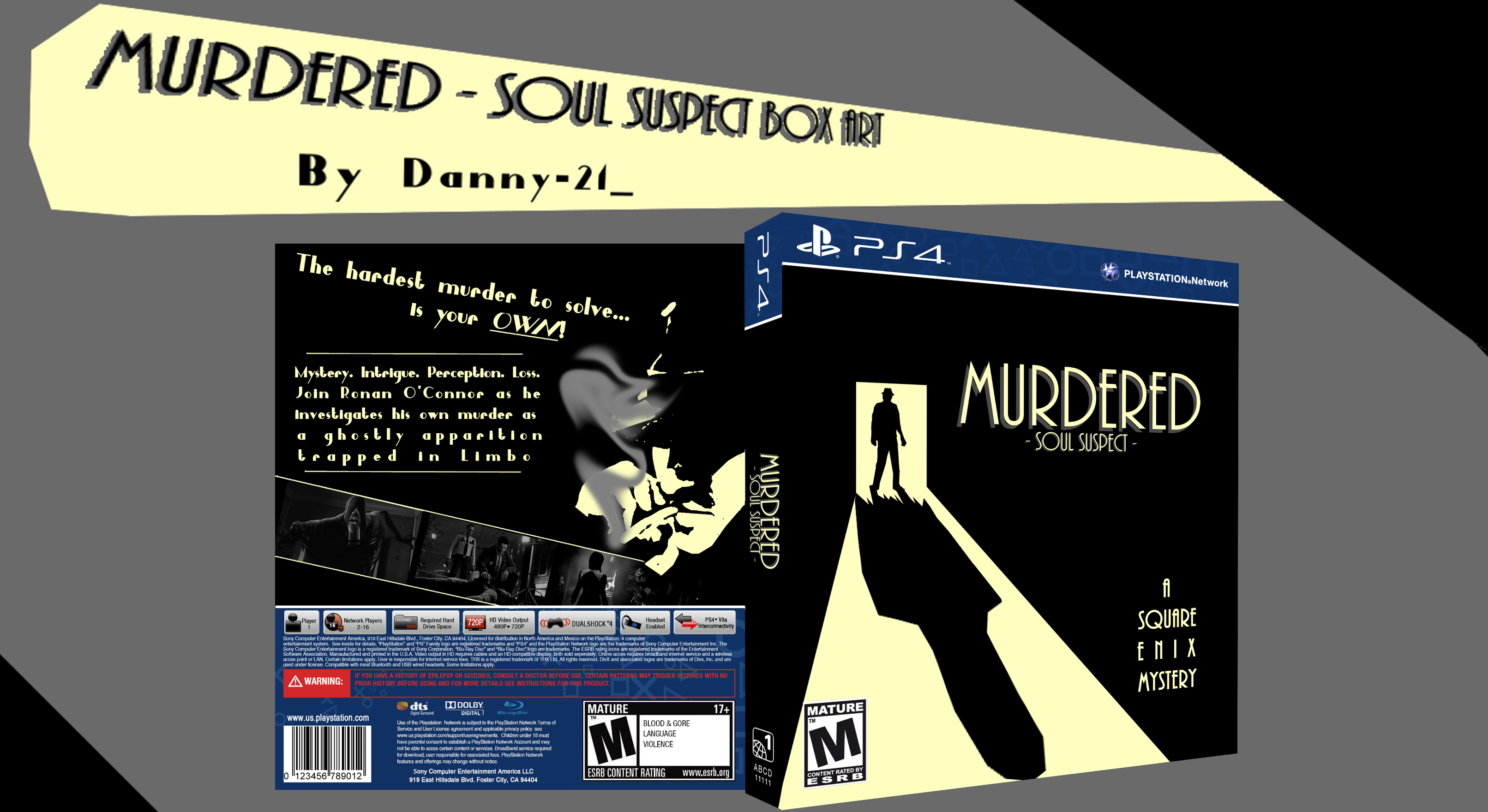 Murdered : Soul Suspect box cover