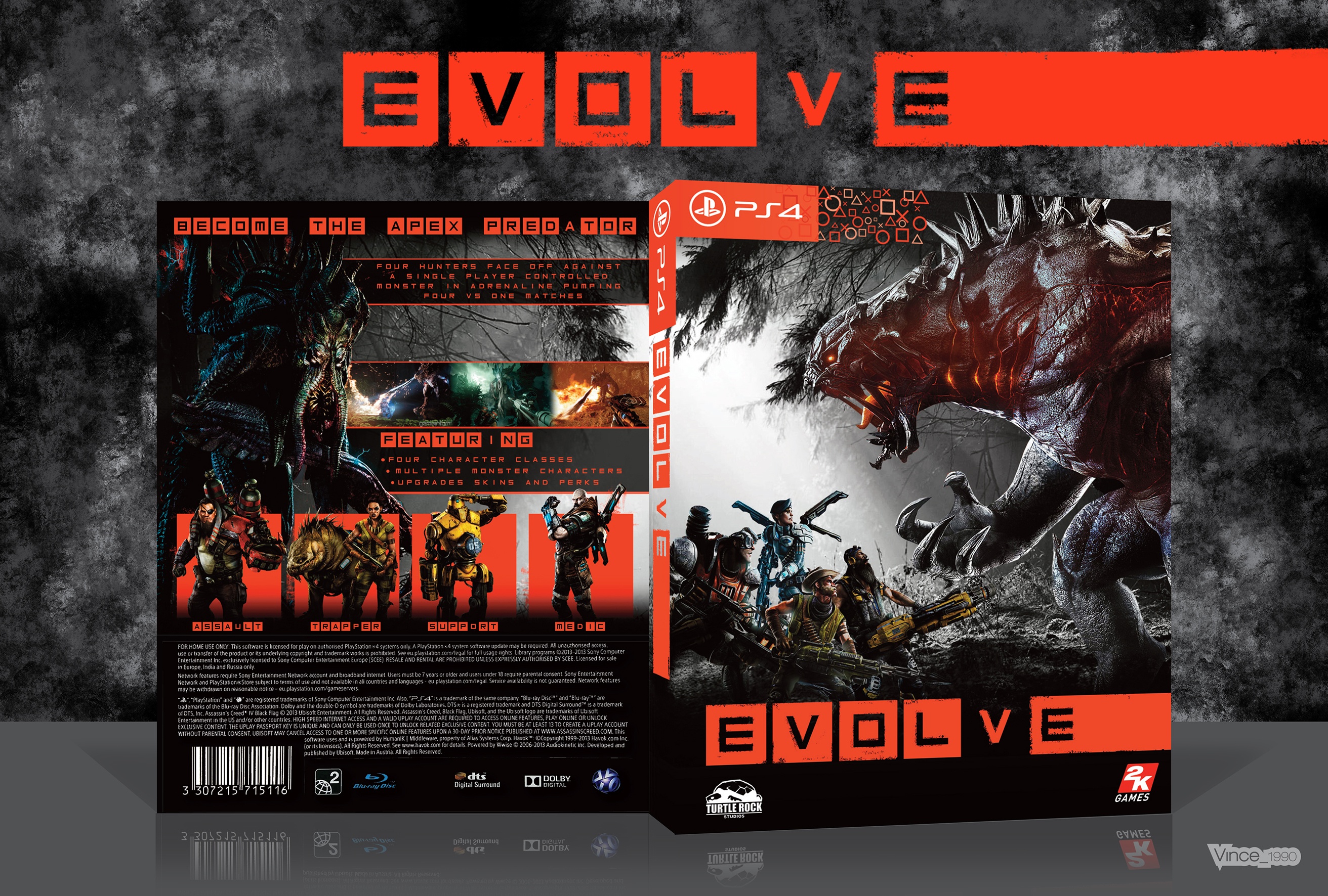 Evolve box cover