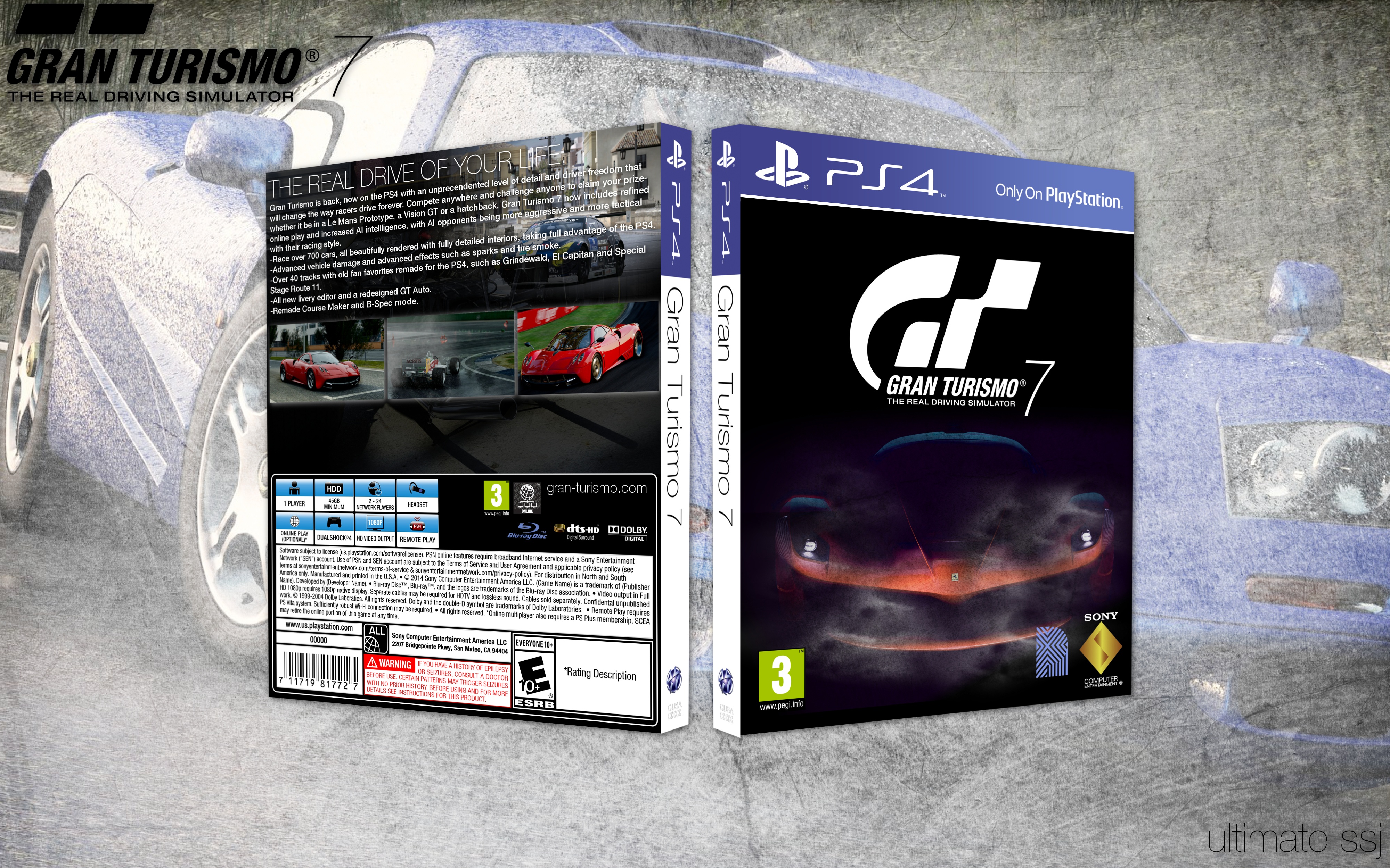 Gran Turismo 7 box cover