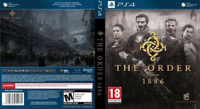 The Order 1866 box art cover