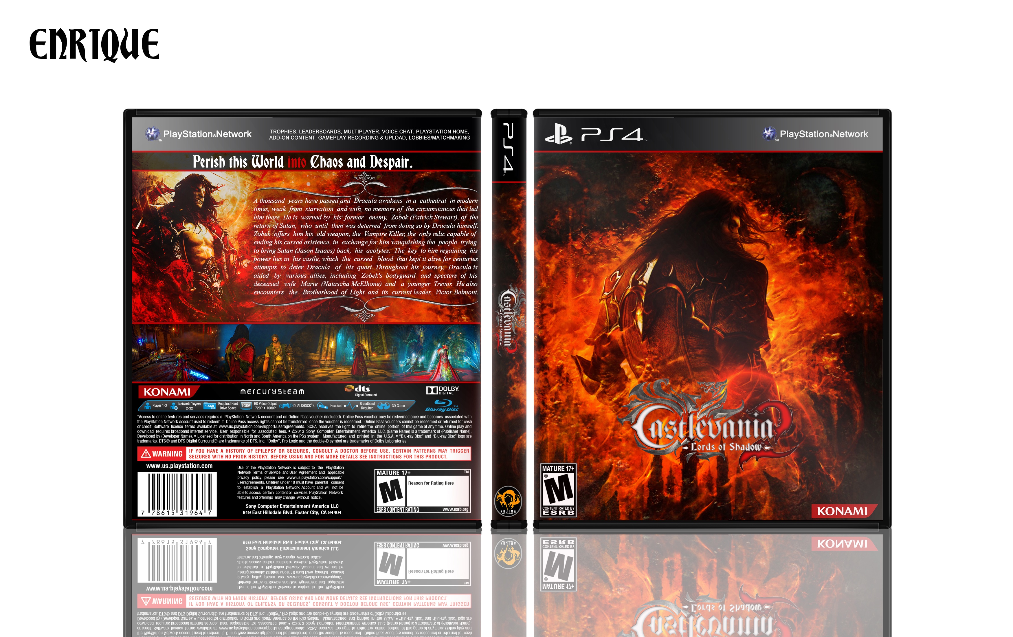 Castlevania: Lords of Shadow 2 box cover