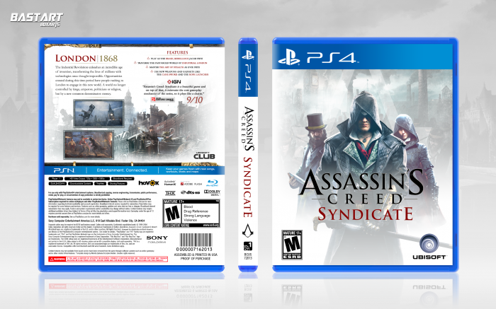 Assassin's Creed: Syndicate box art cover