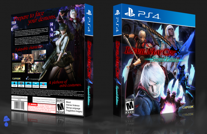 Devil May Cry 4: Special Edition box art cover