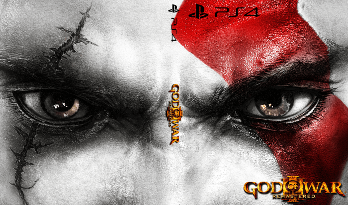 God of War 3 Remastered box art cover