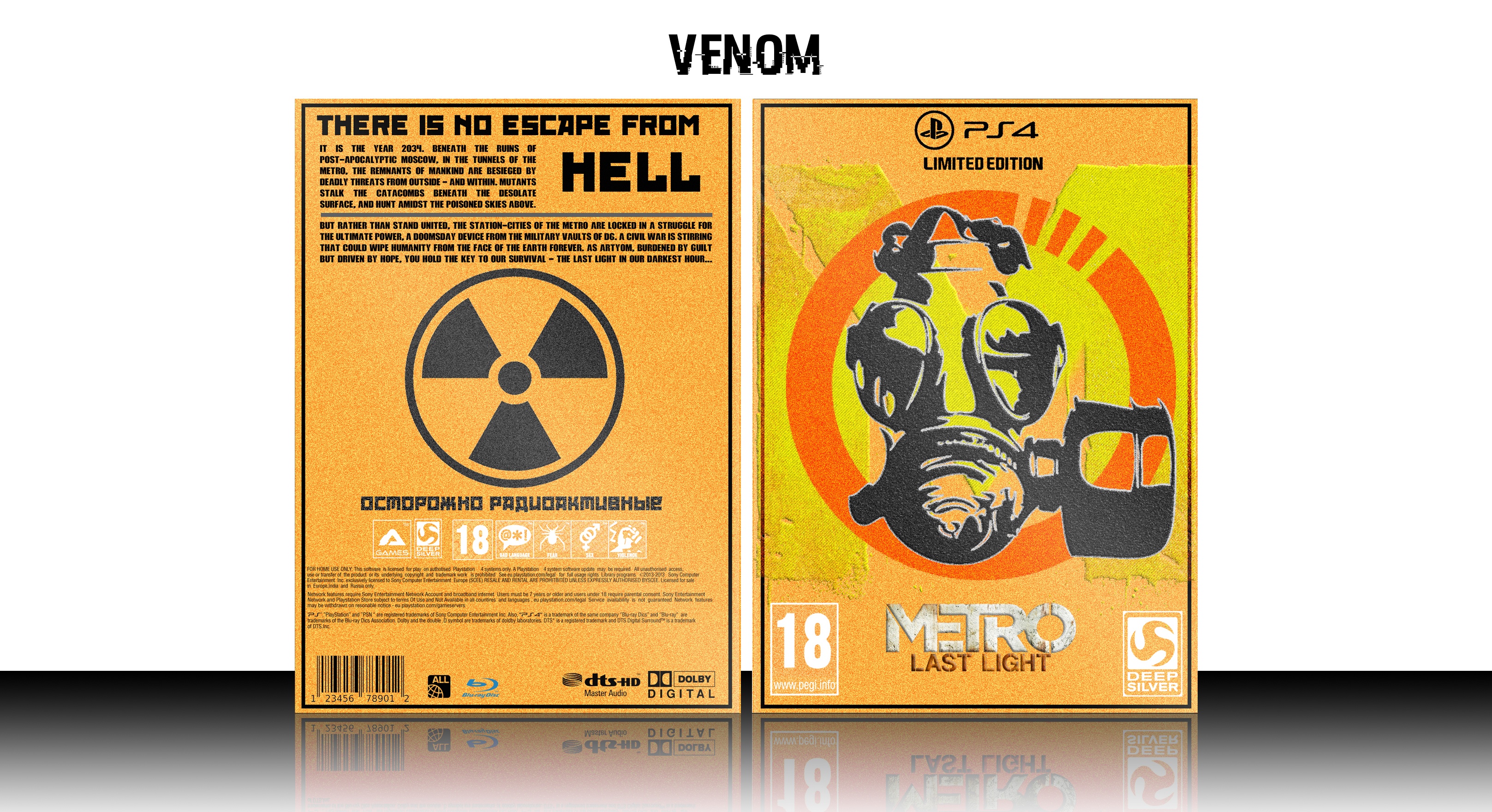 Metro: Last Light Limited Edition box cover