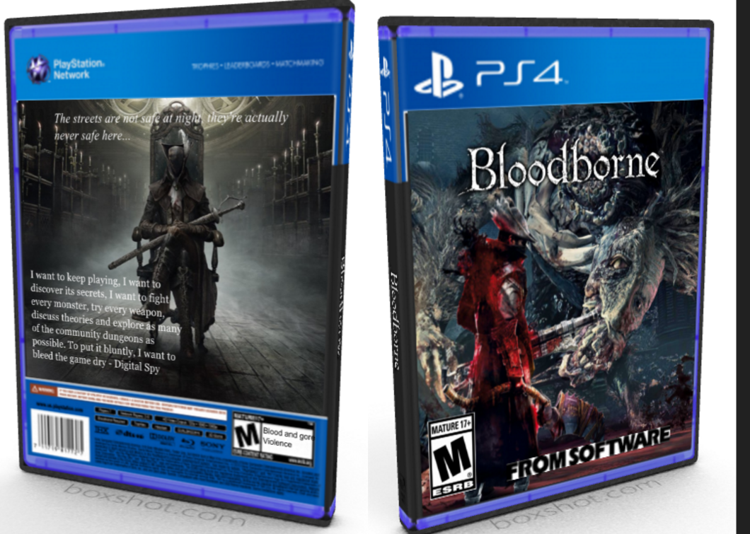 Bloodborne box cover