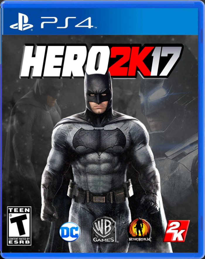 Hero2k ft. Batman box art cover