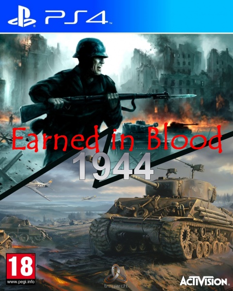 Earned in Blood box art cover