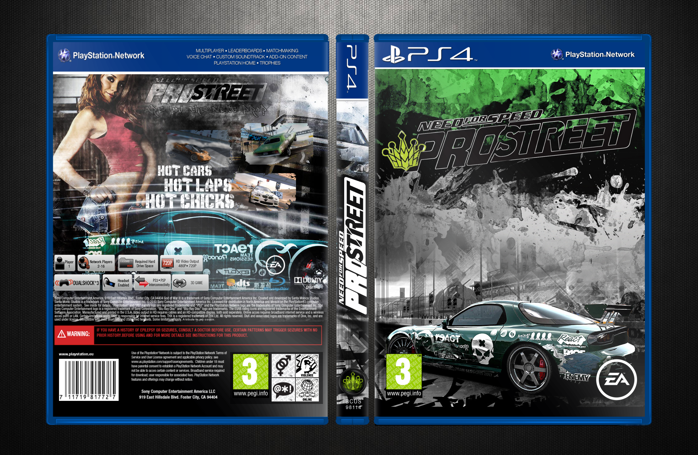 Need For Speed ProStreet box cover