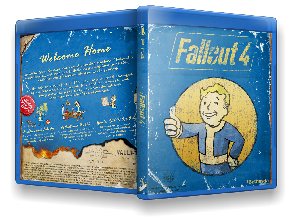 Fallout 4 box cover