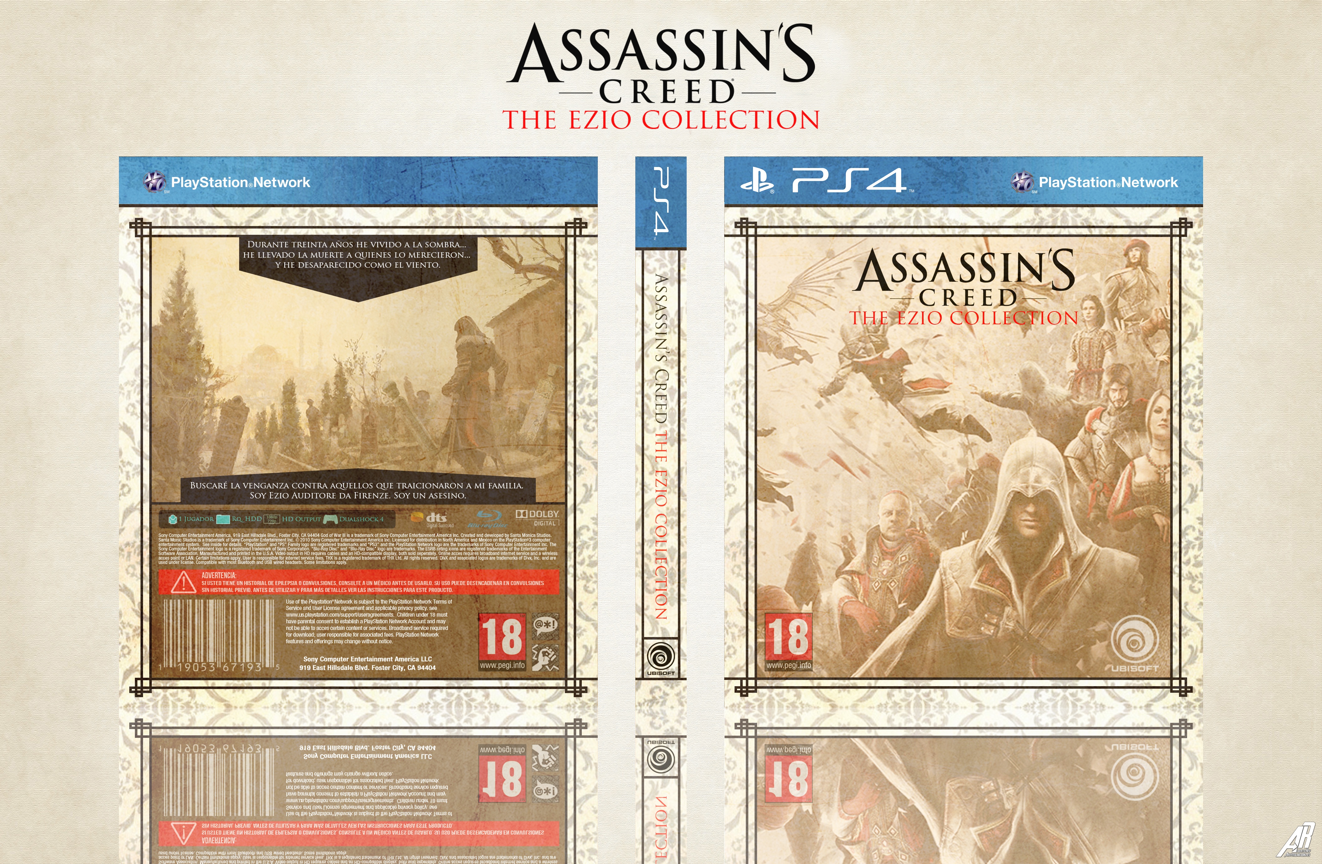 Assassin's Creed: The Ezio Collection box cover