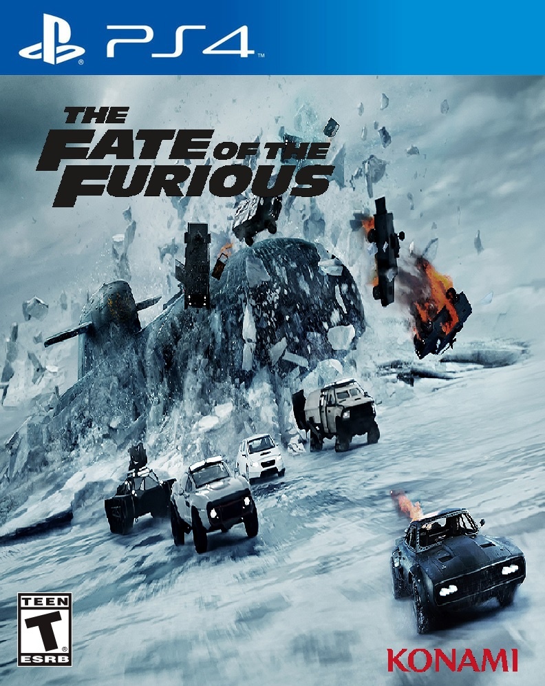 The Fate of the Furious box cover