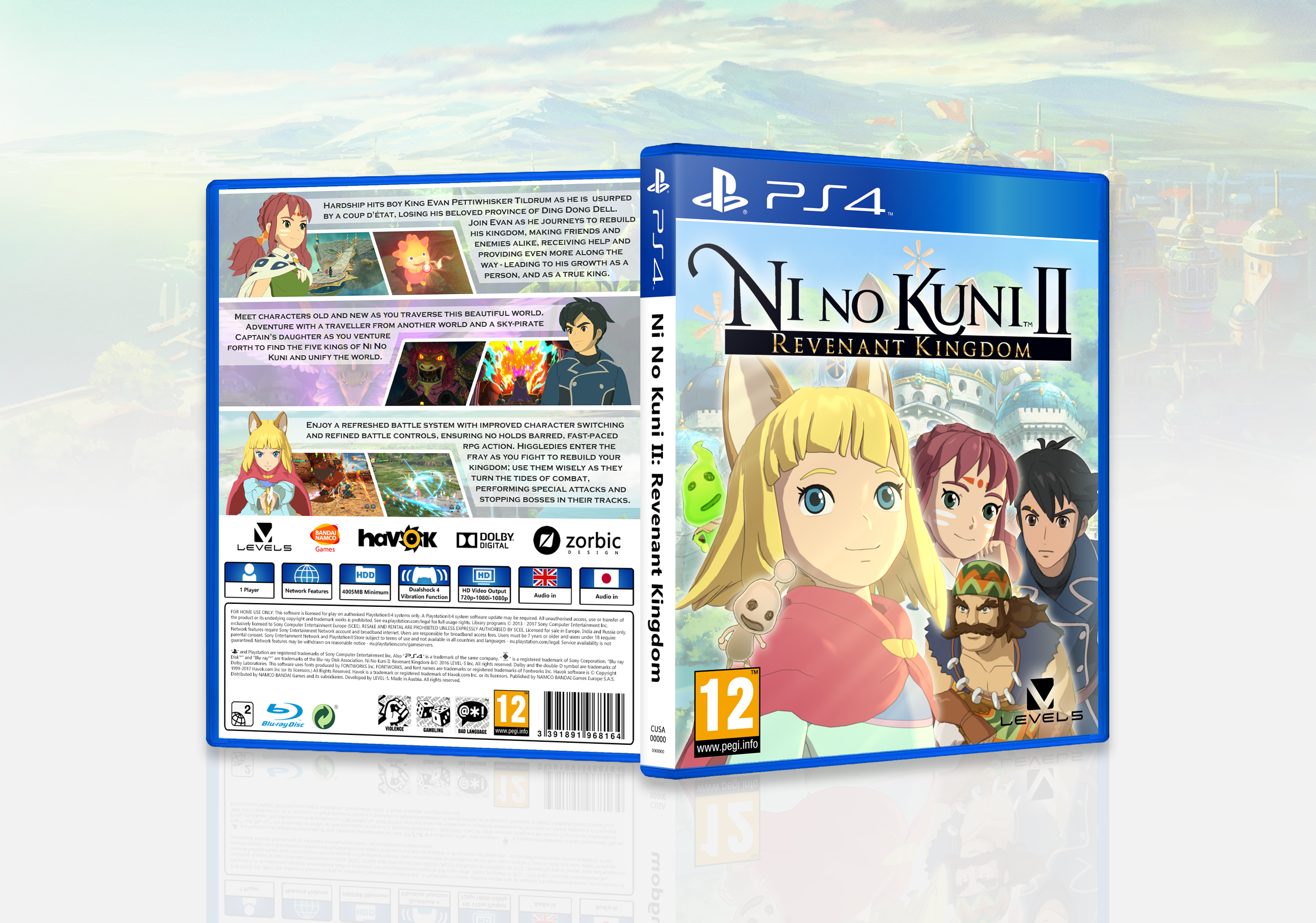 Ni No Kuni II: Revenant Kingdom box cover