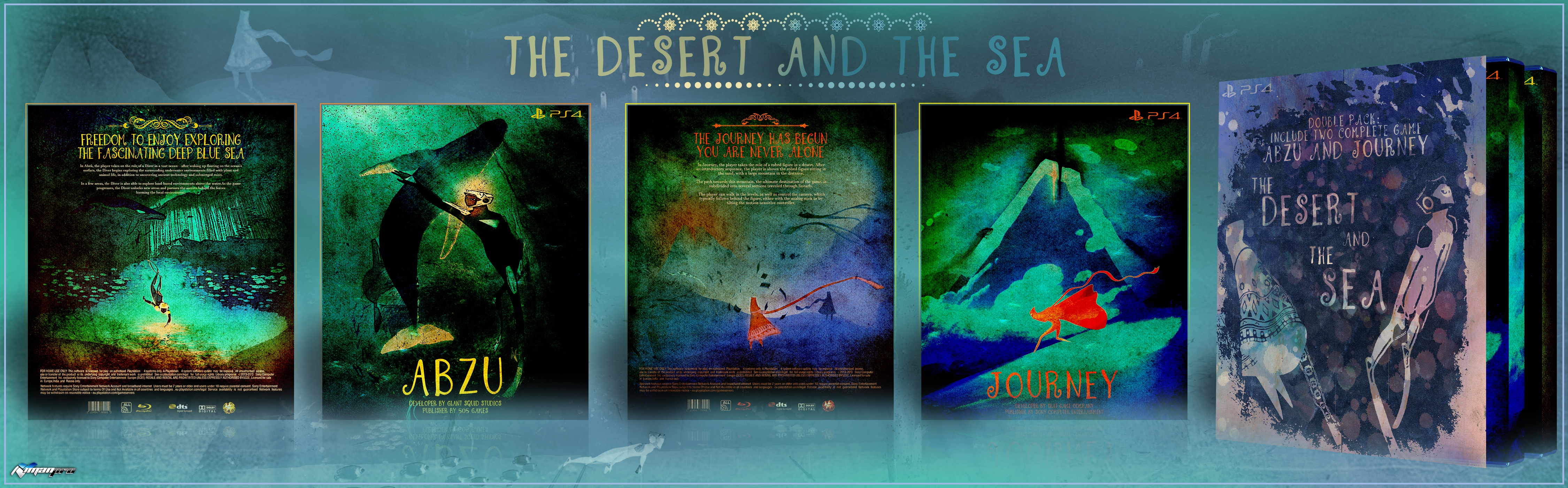 The Desert And The Sea box cover