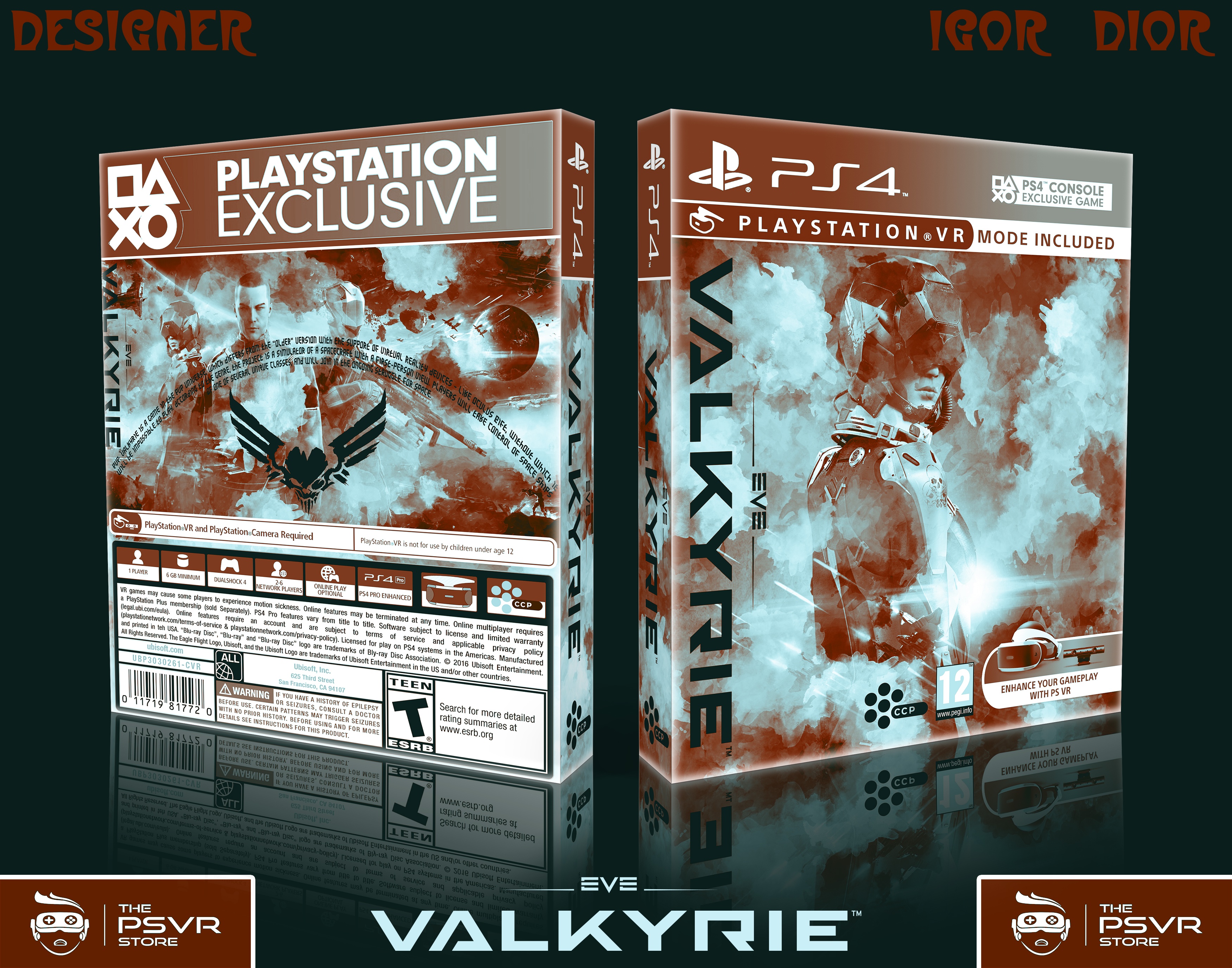 Eve Valkyrie (PSVR) box cover