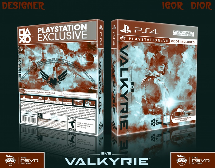 Eve Valkyrie (PSVR) box art cover