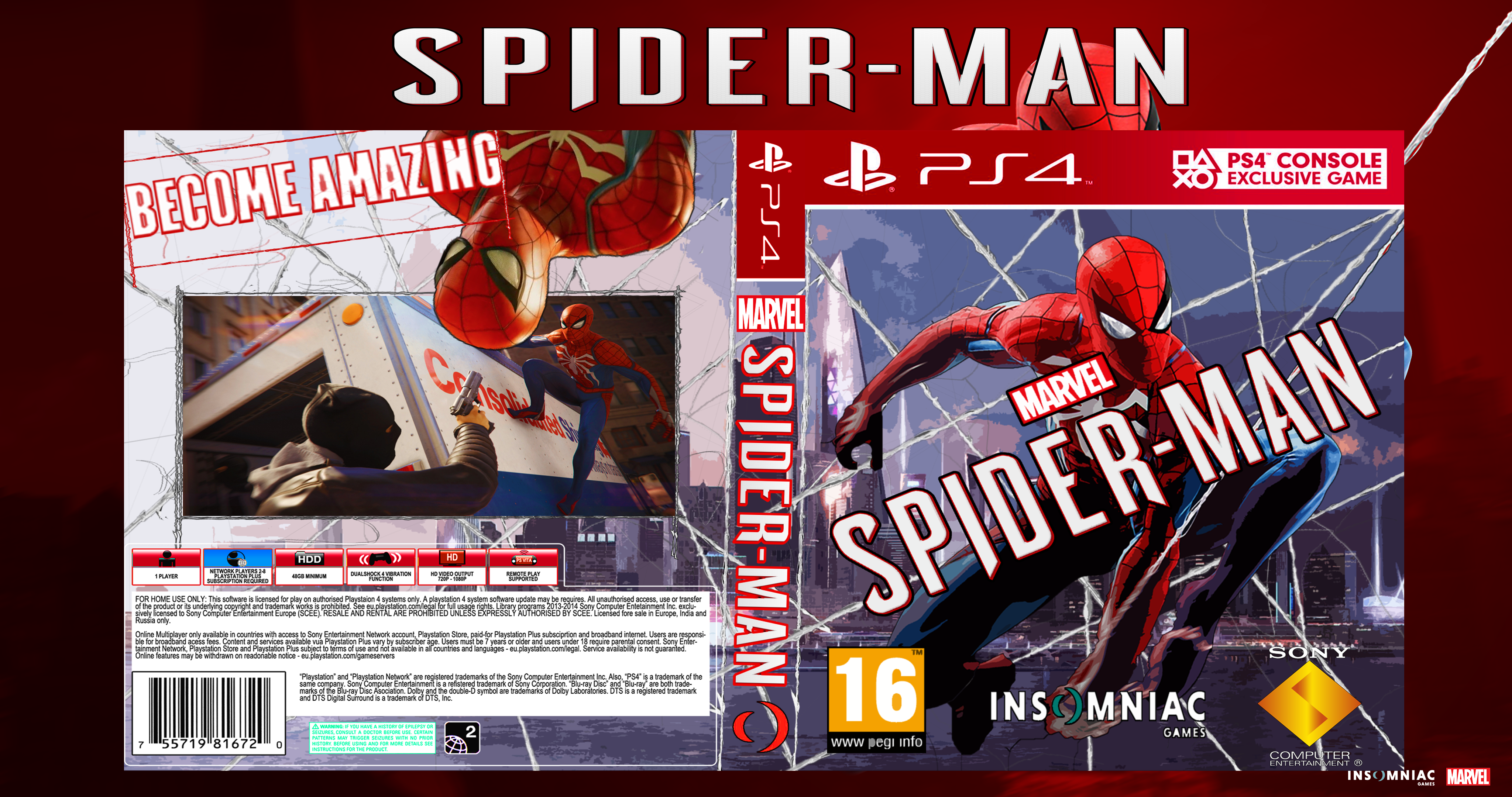 SPIDER-MAN box cover