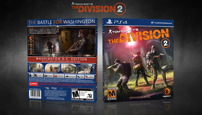 Tom Clancy’s The Division 2 box art cover
