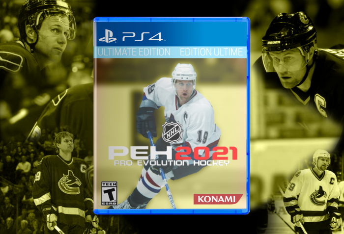 Pro Evolution Hockey 2021 box art cover