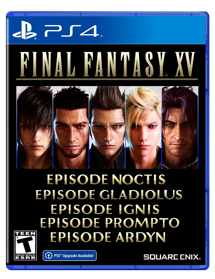 Viewing Full Size Final Fantasy Xv Box Cover