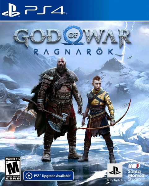 God of War Ragnarok box cover