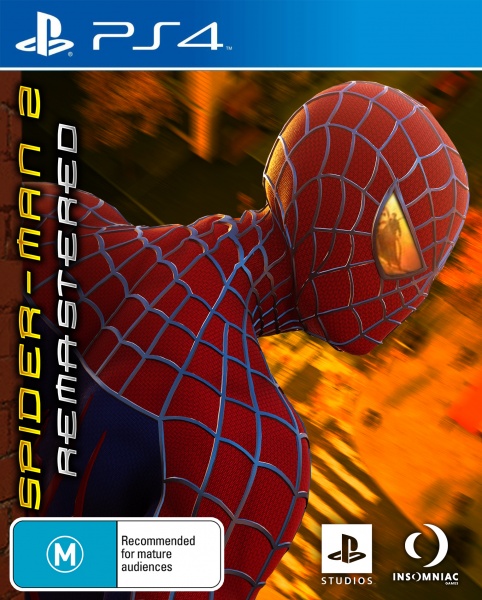 Spider-Man 2 Remastered box art cover