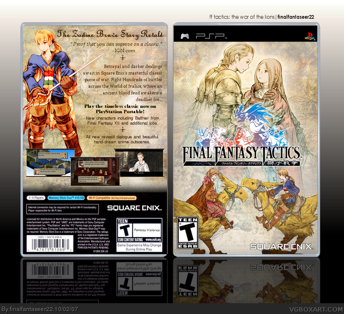 final fantasy tactics war of the lions cwcheat database
