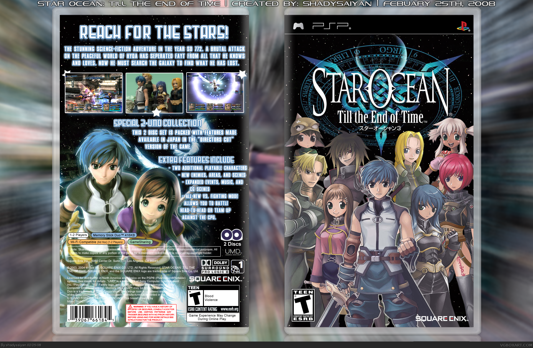 star ocean till the end of time pcsx2